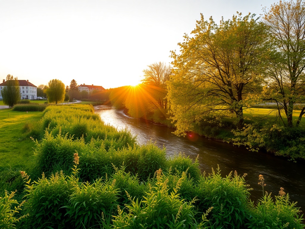 Mapa Myszkowa z zaznaczonymi punktami pomiaru jakości powietrza, wskazująca na przekroczenia norm PM10