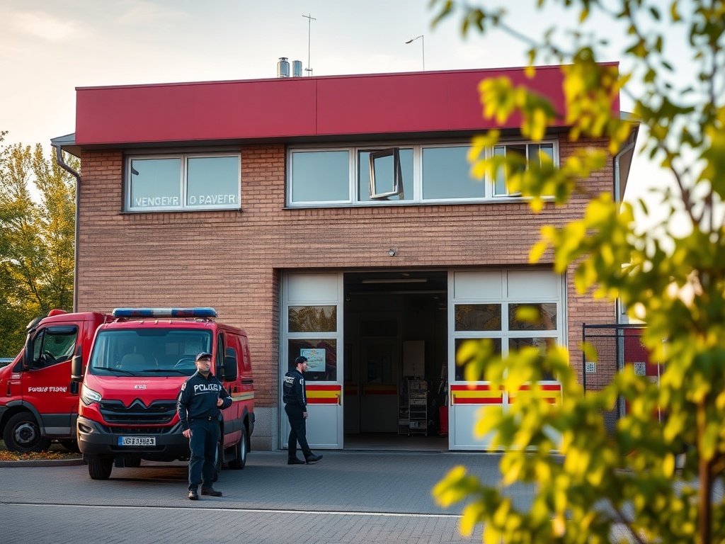 Mapa Myszkowa z zaznaczonymi potencjalnymi obszarami przerw w dostawie prądu